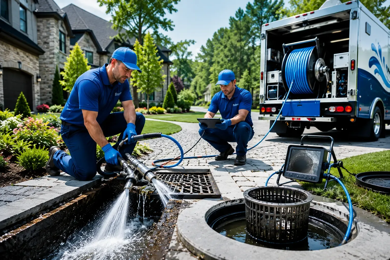 Local outdoor drain cleaning professionals in Harmony, PA